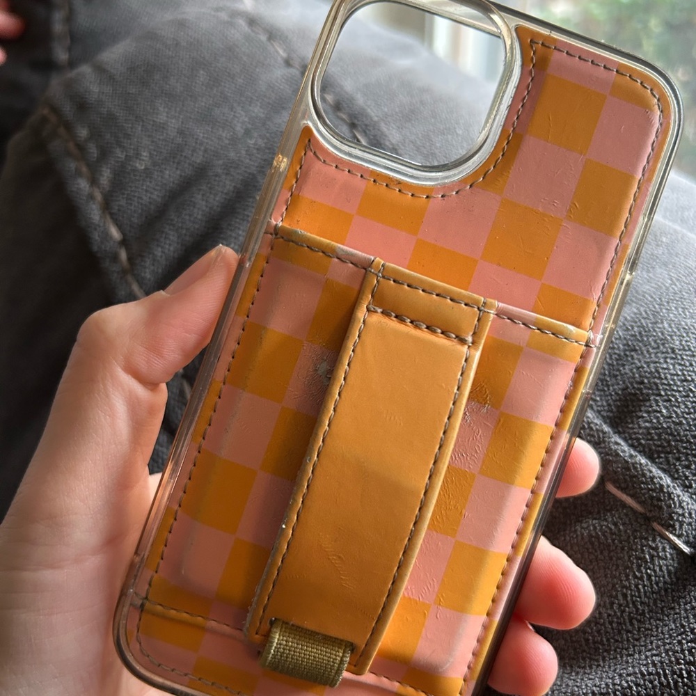 Sunset Check Walli Case - IPhone 14